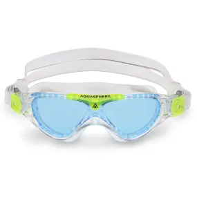 Aquasphere Vista Junior Swim Mask - Transparent/Bright Green