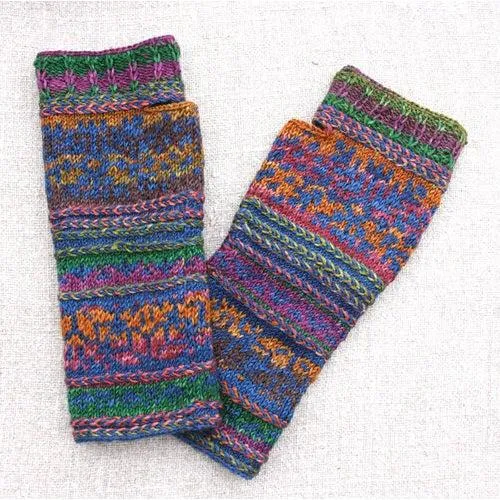 Austra's Boot Cuffs & Wrist Warmers | Fingering Weight