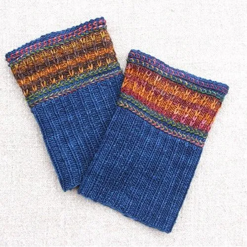Austra's Boot Cuffs & Wrist Warmers | Fingering Weight