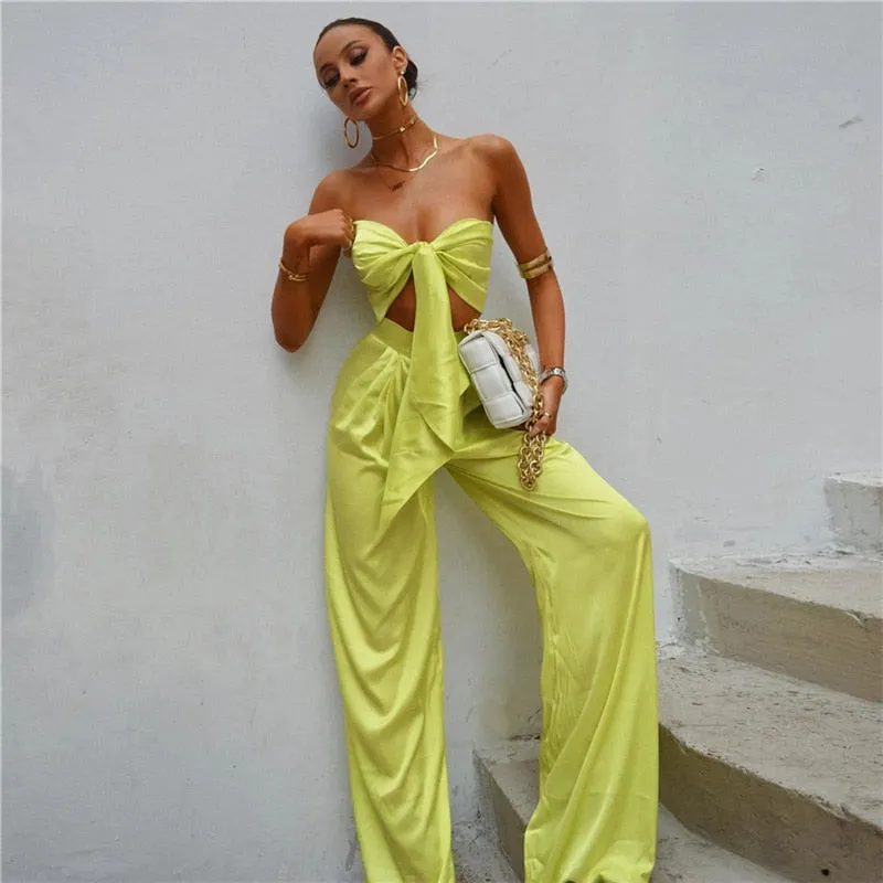 Bianca Tie Me Up Matching set