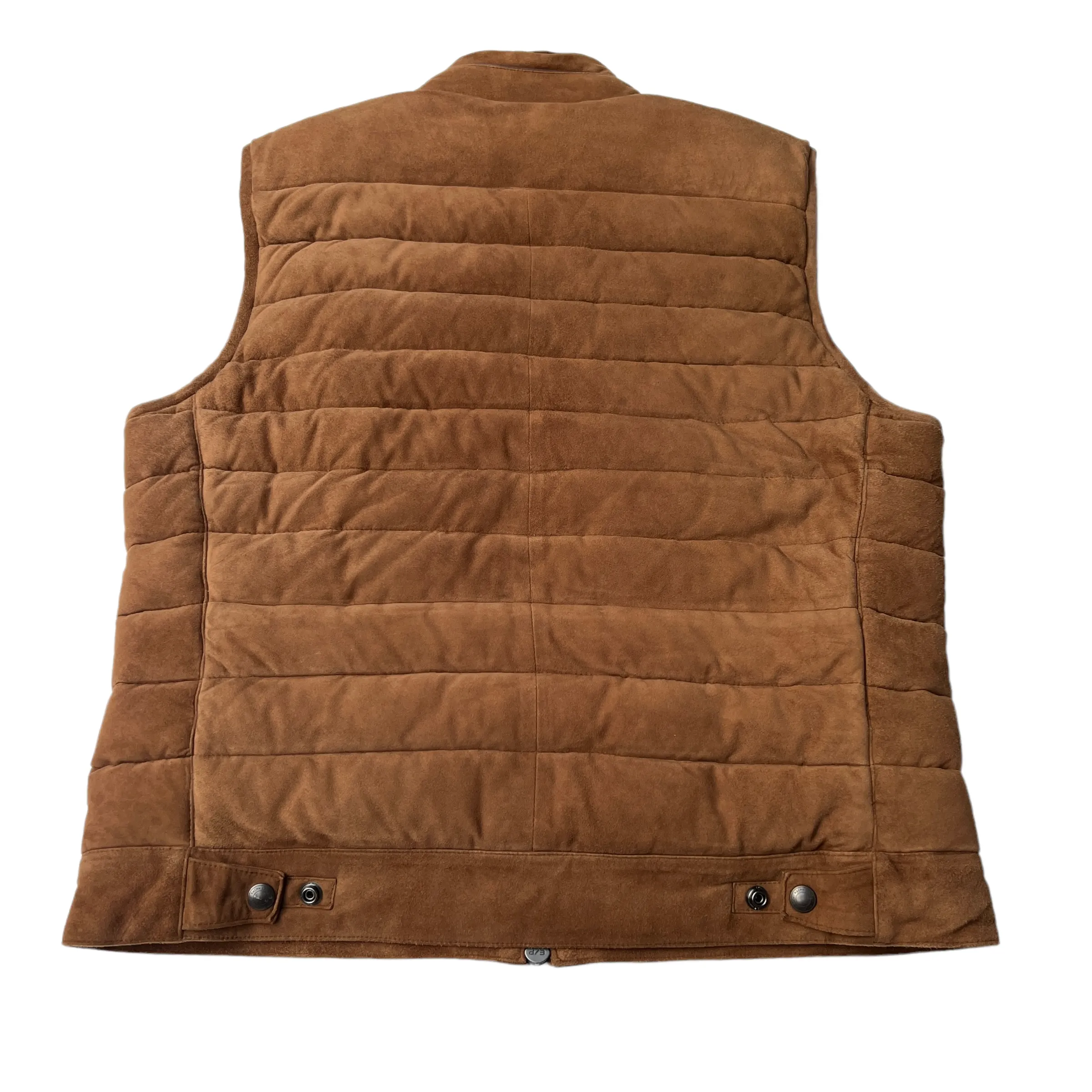 Brown Suede Vest - M