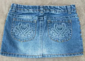 CR1863 Y2K Denim Mini Skirt - 12 Pcs