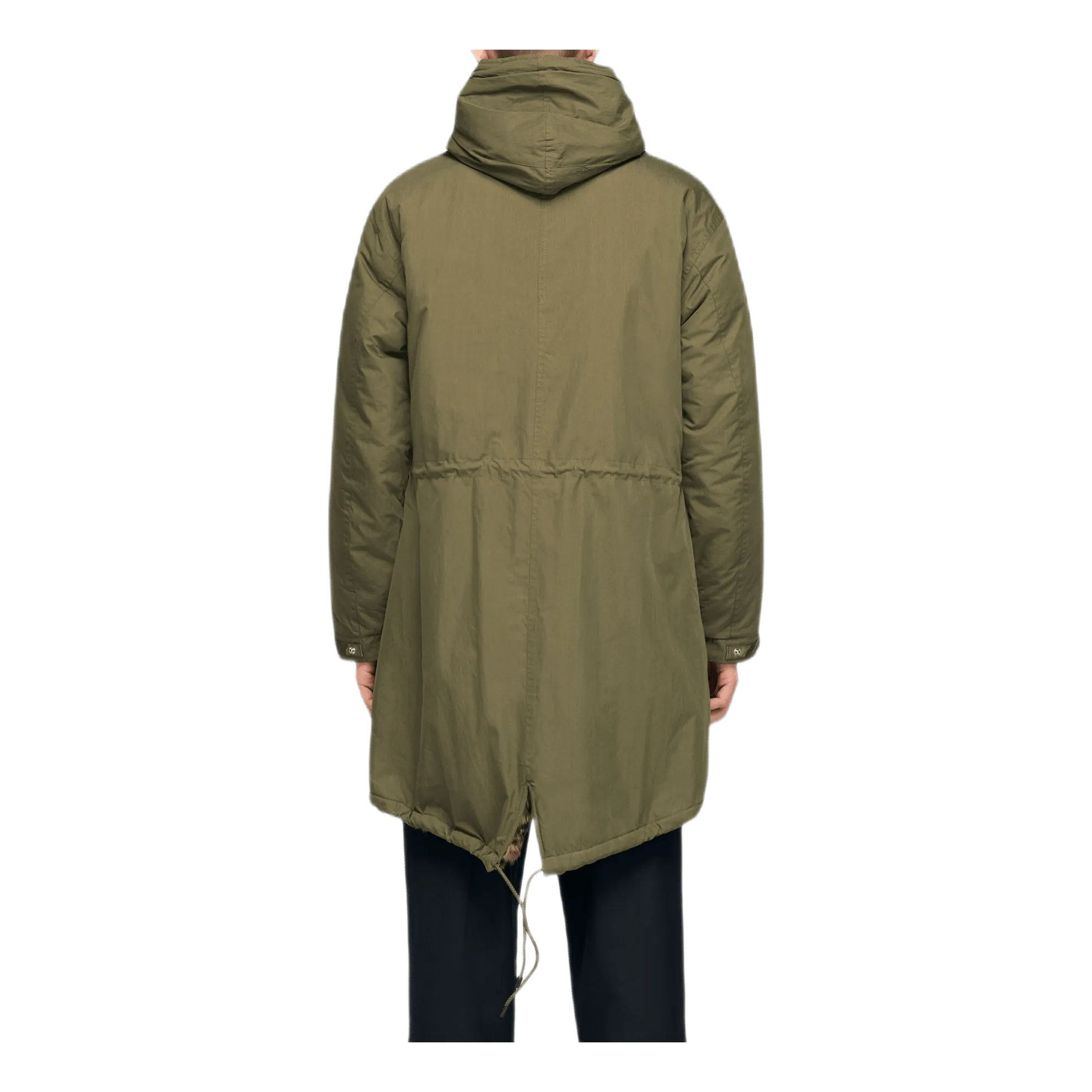 Dawn Lined Fishtail Parka Green