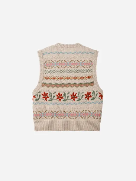 FILSON WOMEN'S 3GG JACQUARD FAIRISLE VEST