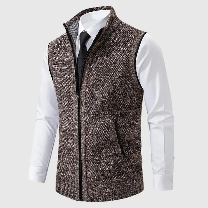 Finn - Knitted waistcoat for men