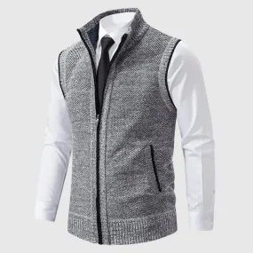 Finn - Knitted waistcoat for men