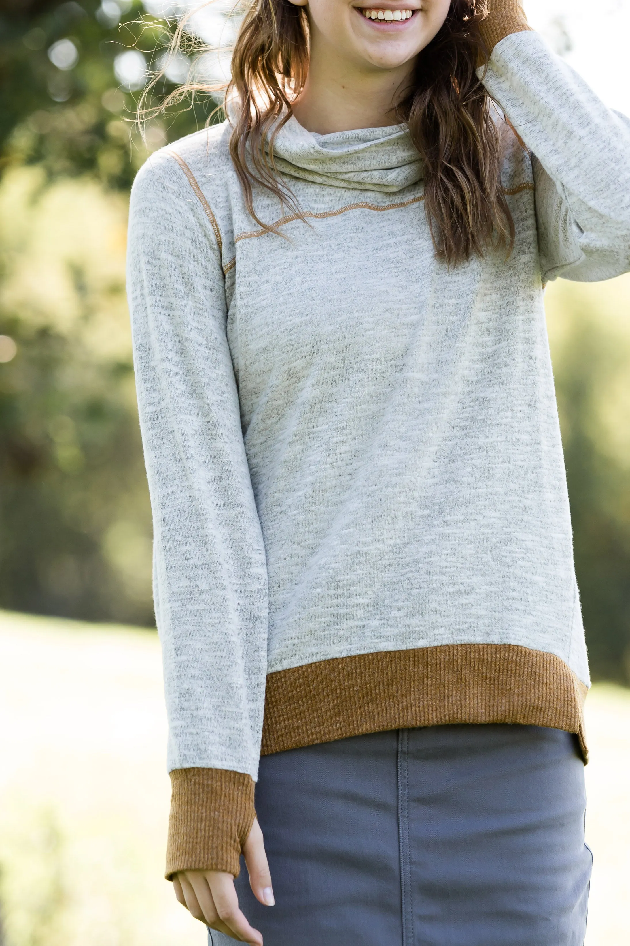 Hacci Brushed Pullover Sweater - FINAL SALE