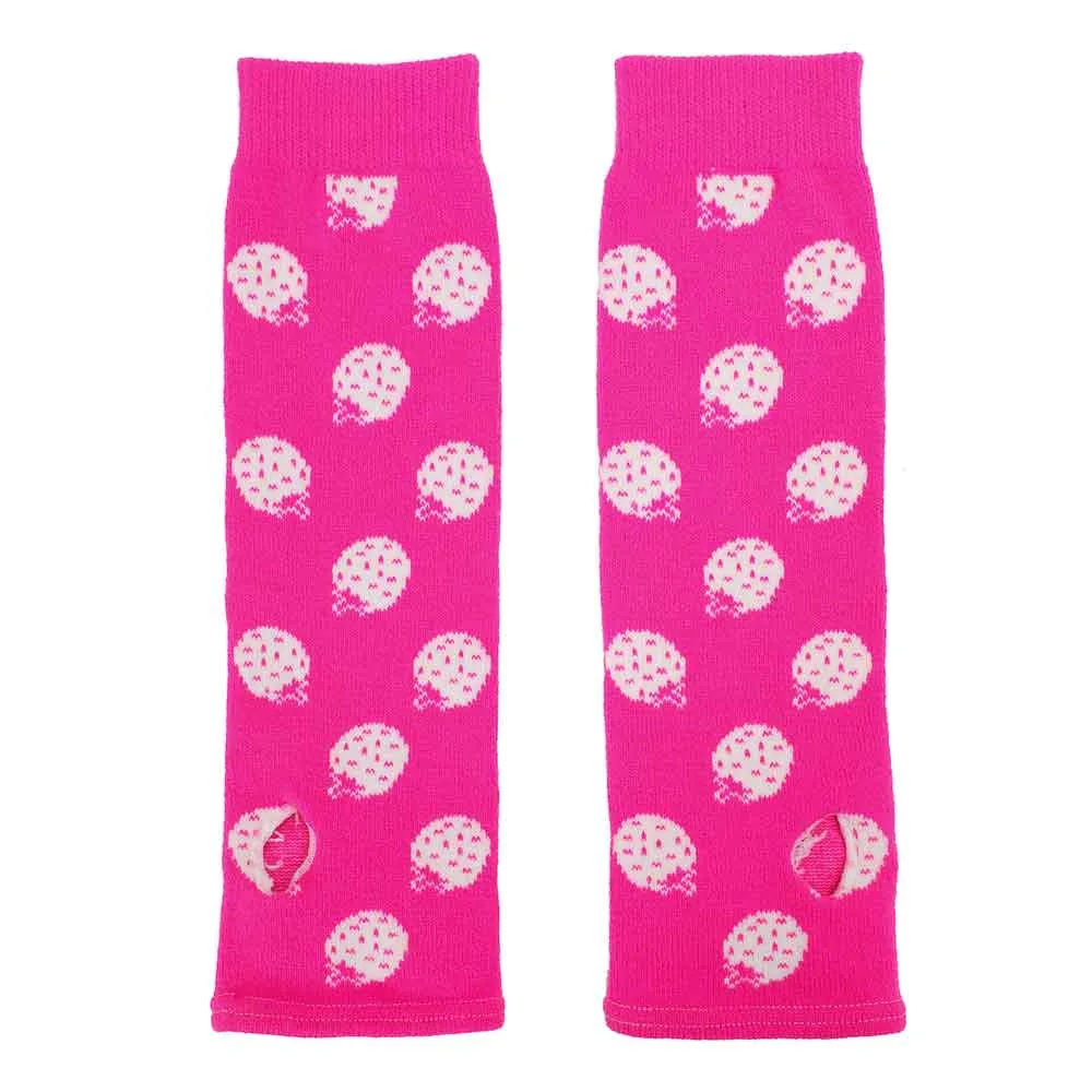 Hello Kitty Knitted Plush Arm Warmers