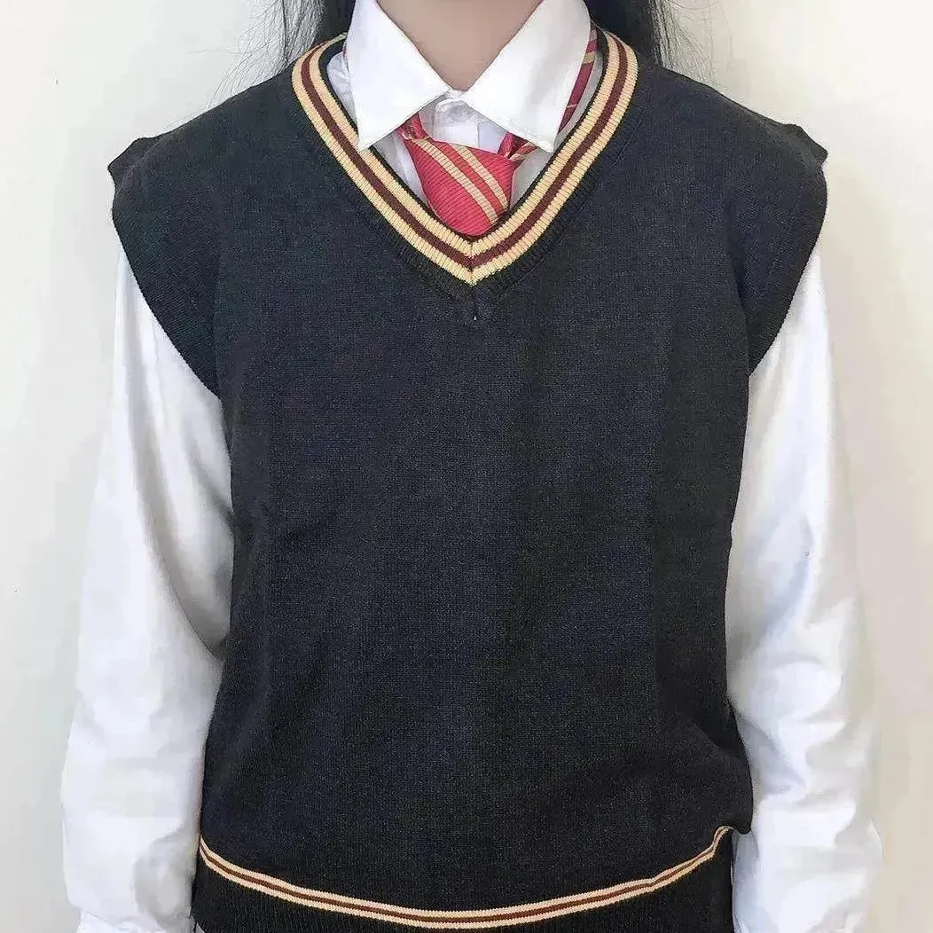 Hogwarts School Uniform Knitted Sweater