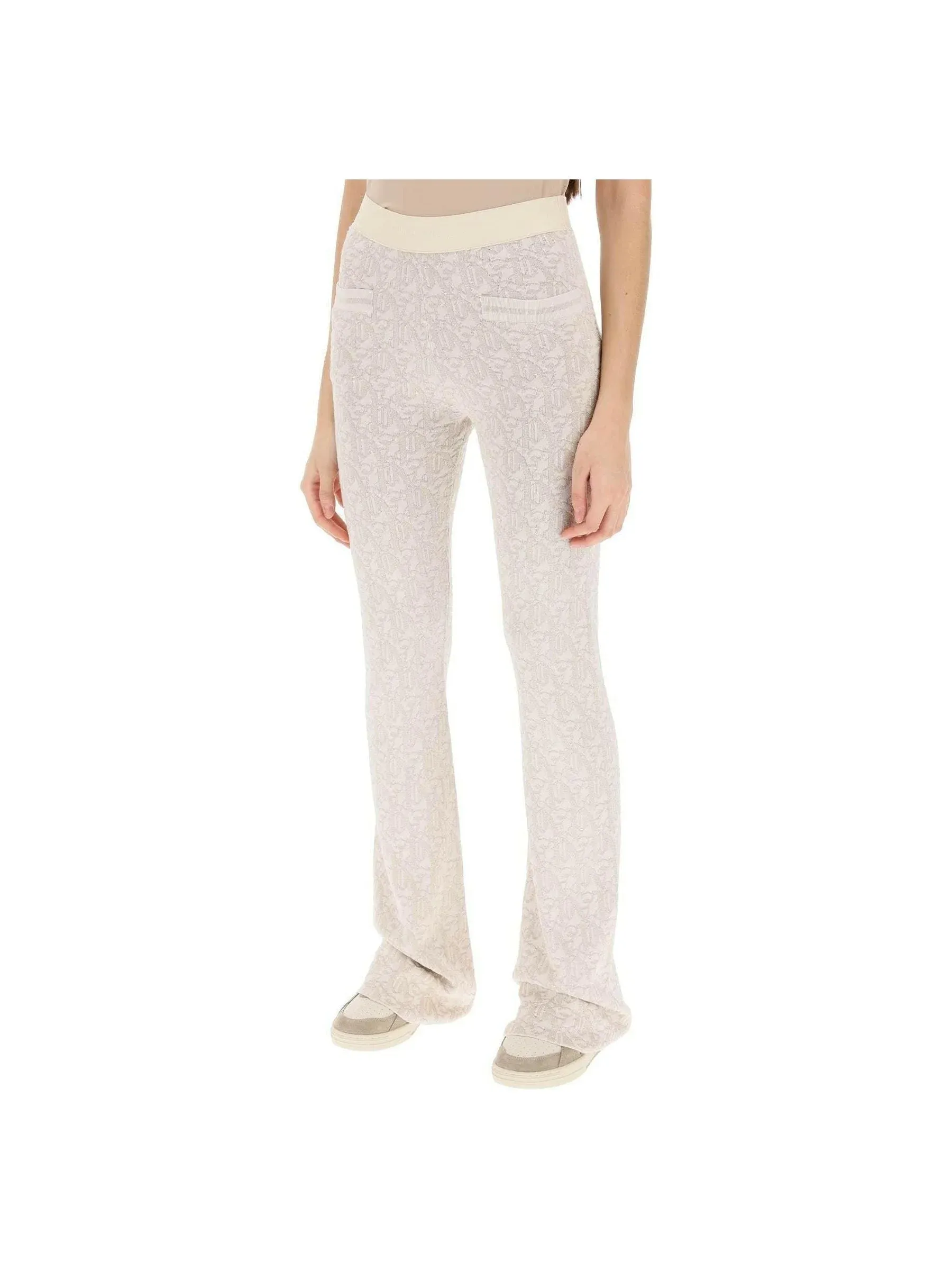 Lurex Knit Trousers