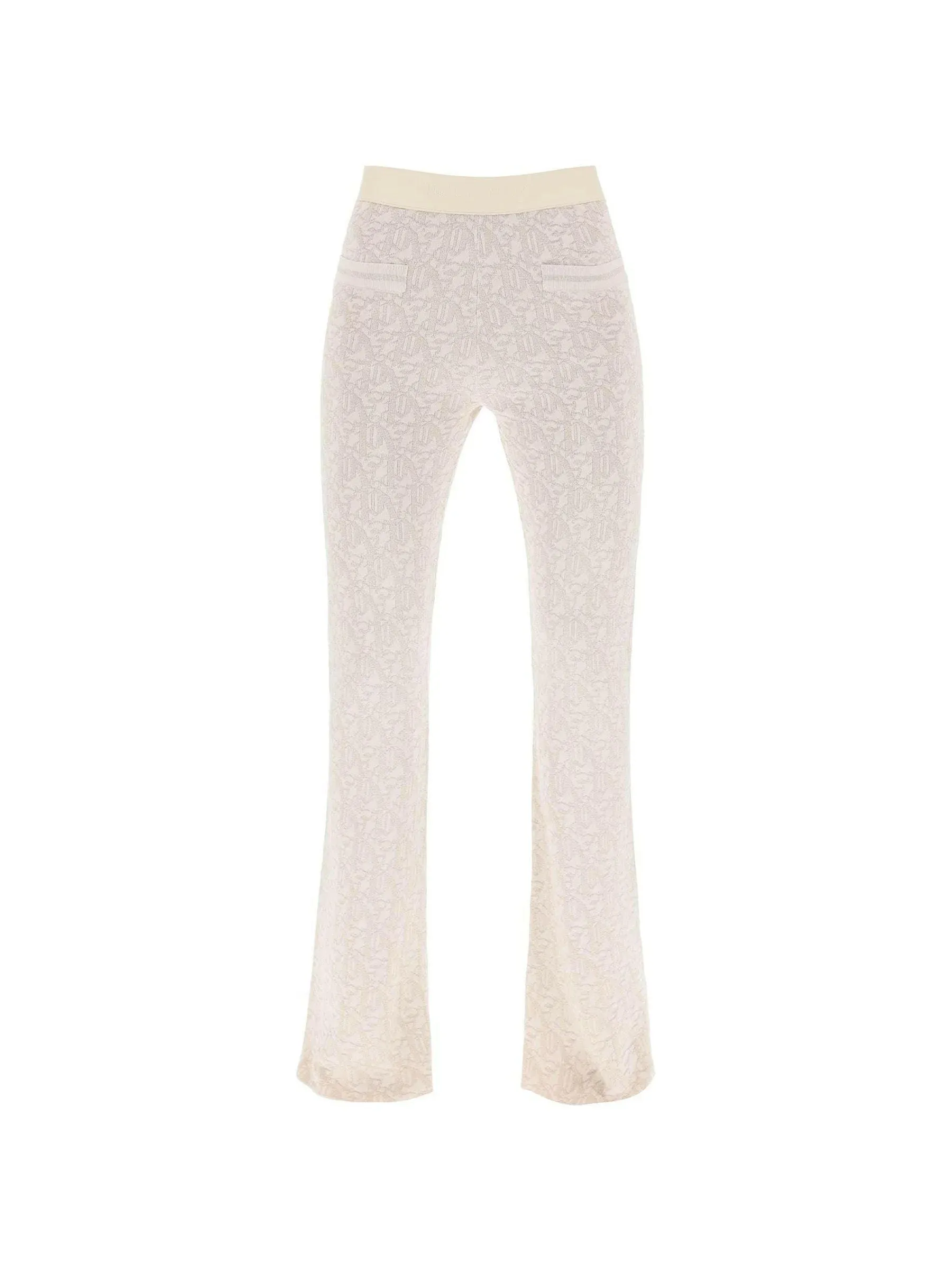 Lurex Knit Trousers