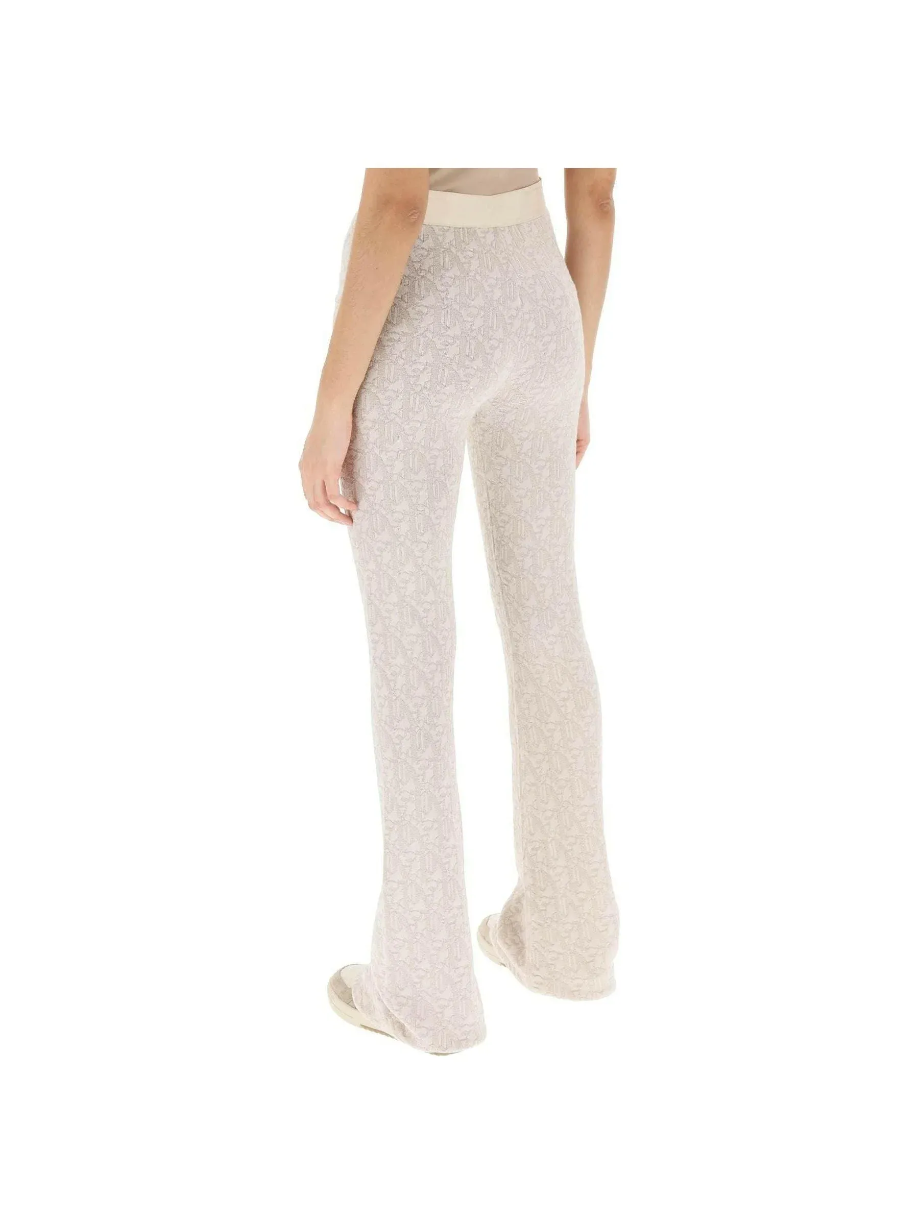 Lurex Knit Trousers