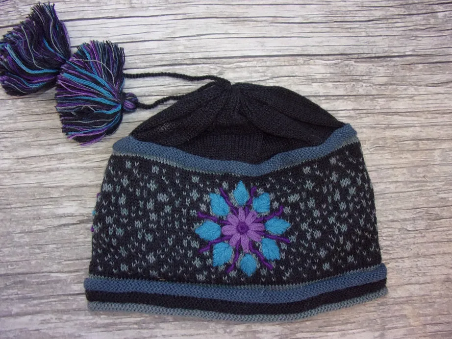 LW Lined Evening Snowflake Hat