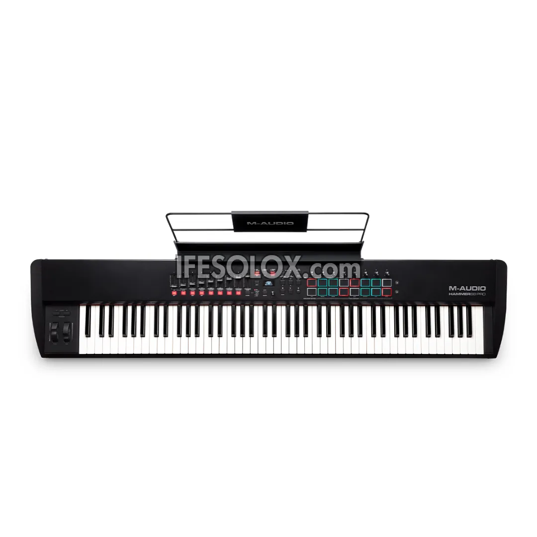 M-AUDIO Hammer 88 Pro USB MIDI Controller with Graded Hammer-Action 88 Keys - Brand New