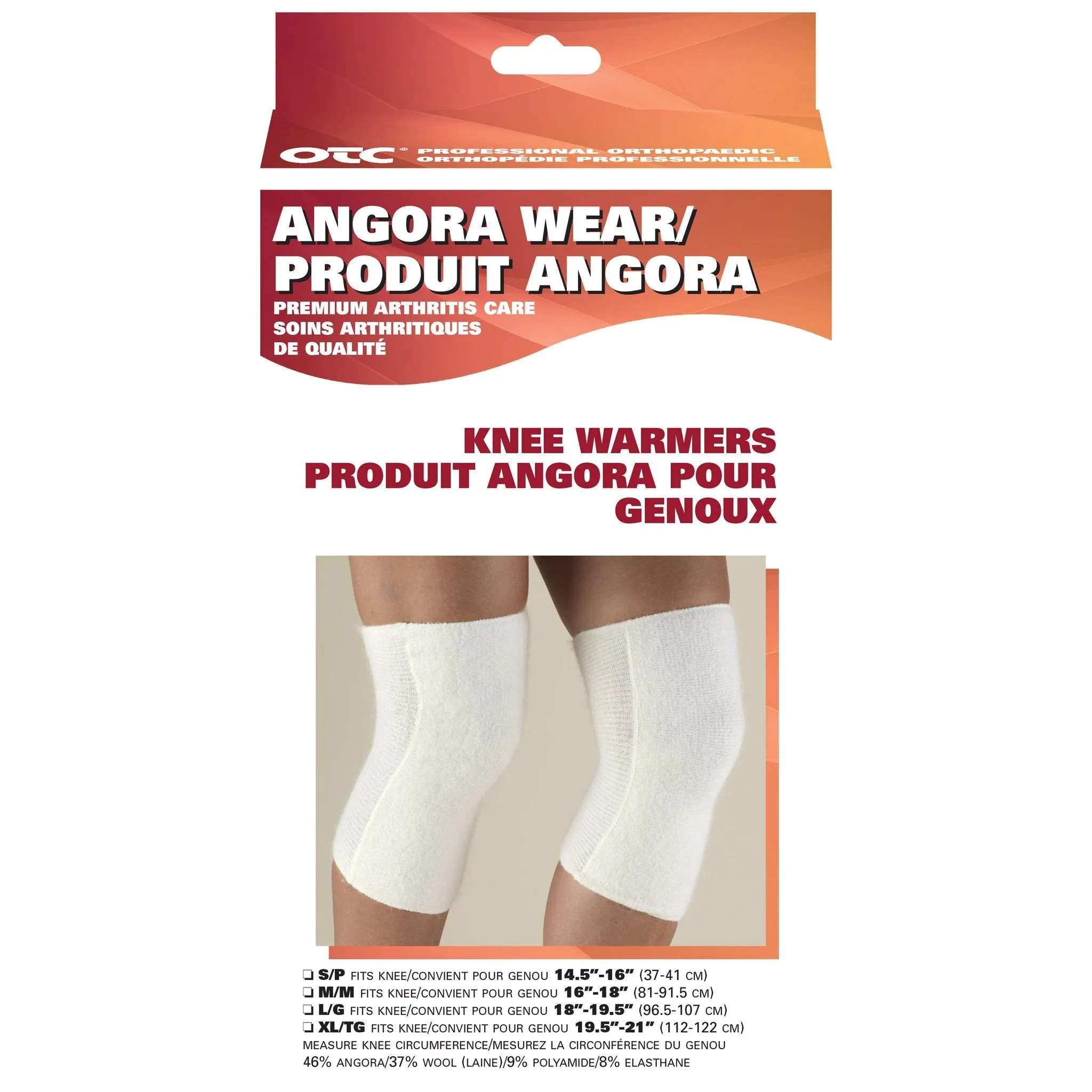 OTC ANGORA KNEE WARMERS - 79010 - CLEARANCE