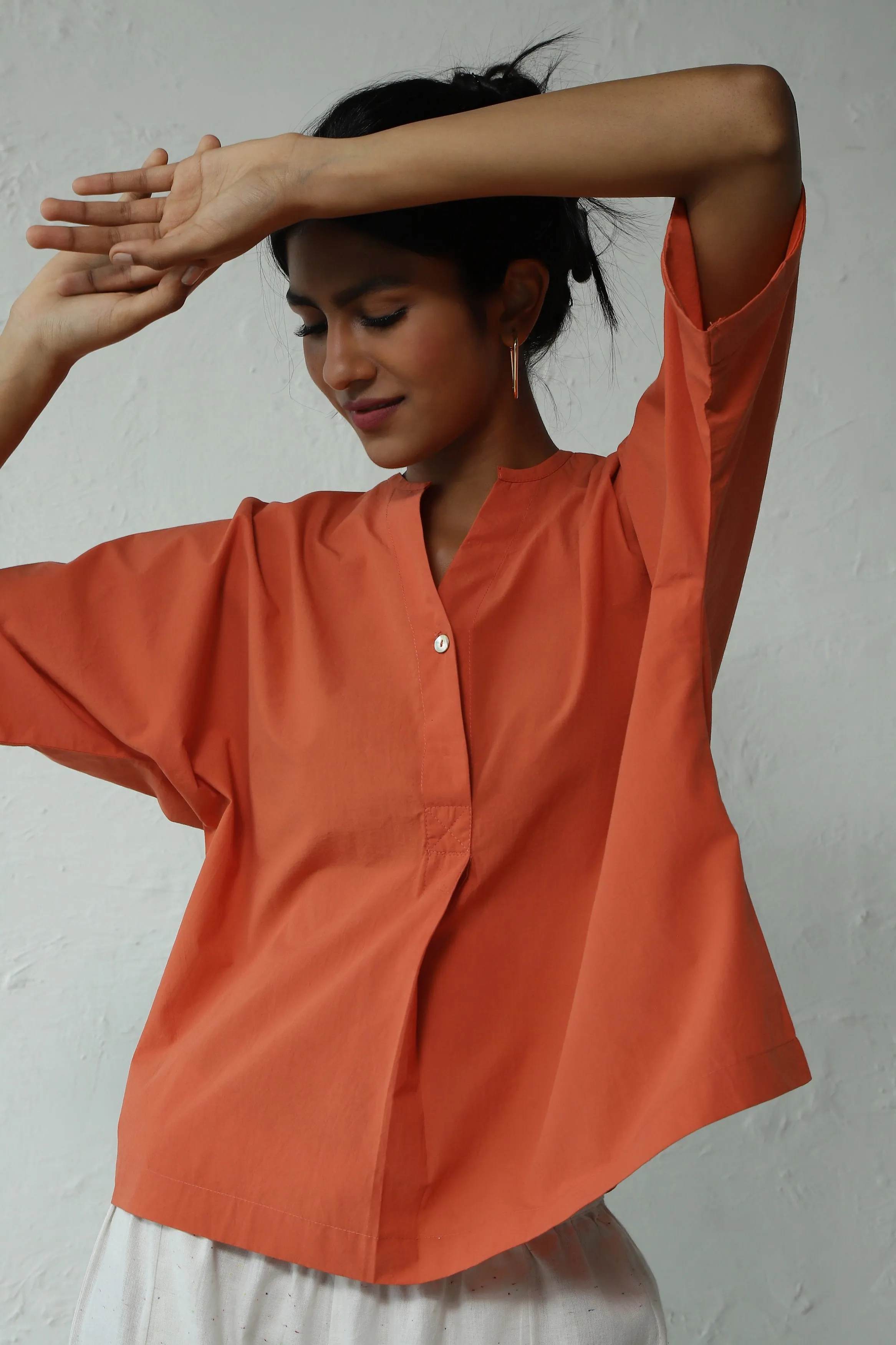 Sunkissed Pleated Top