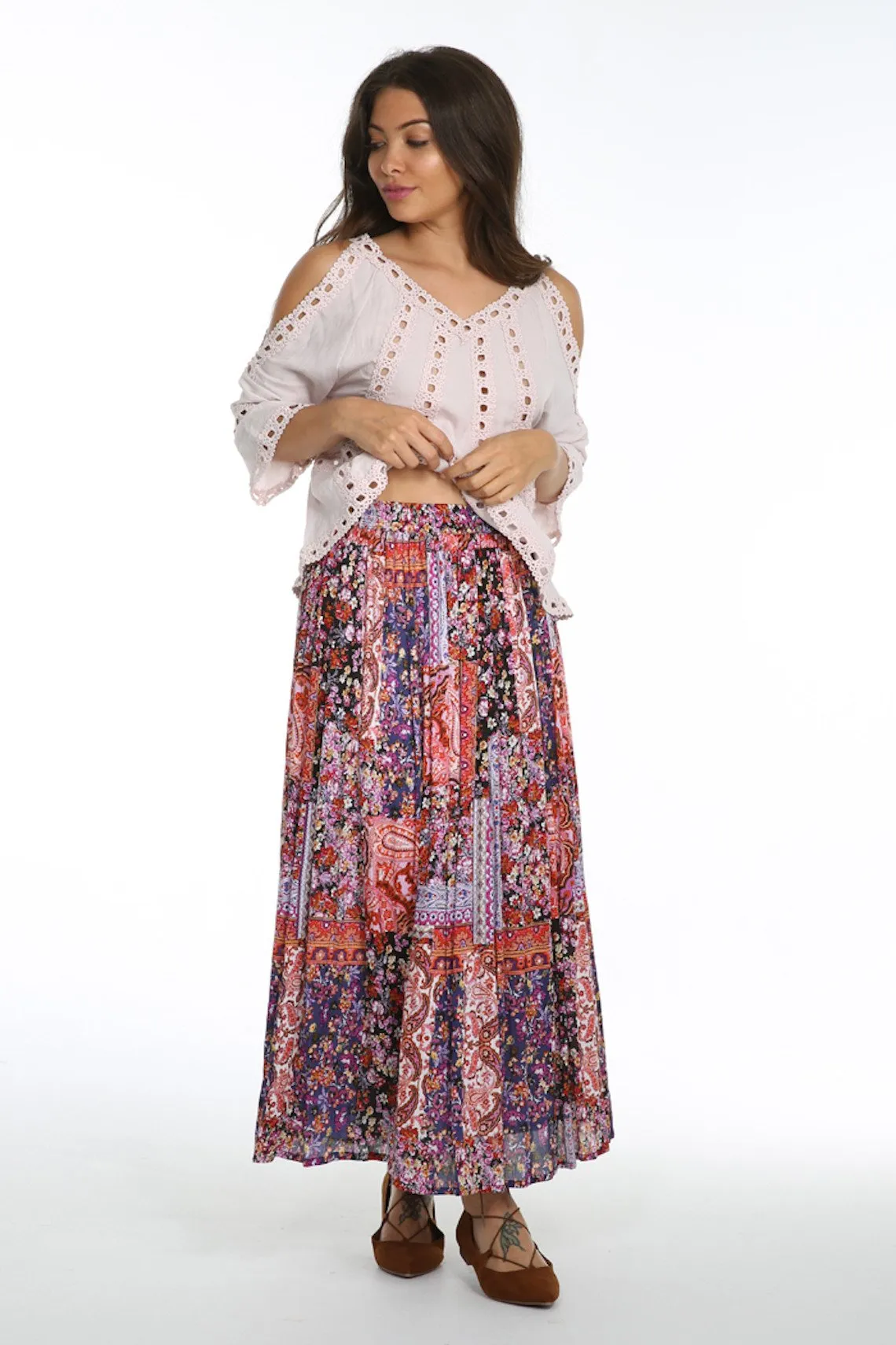 Sunset Vista Maxi Skirt