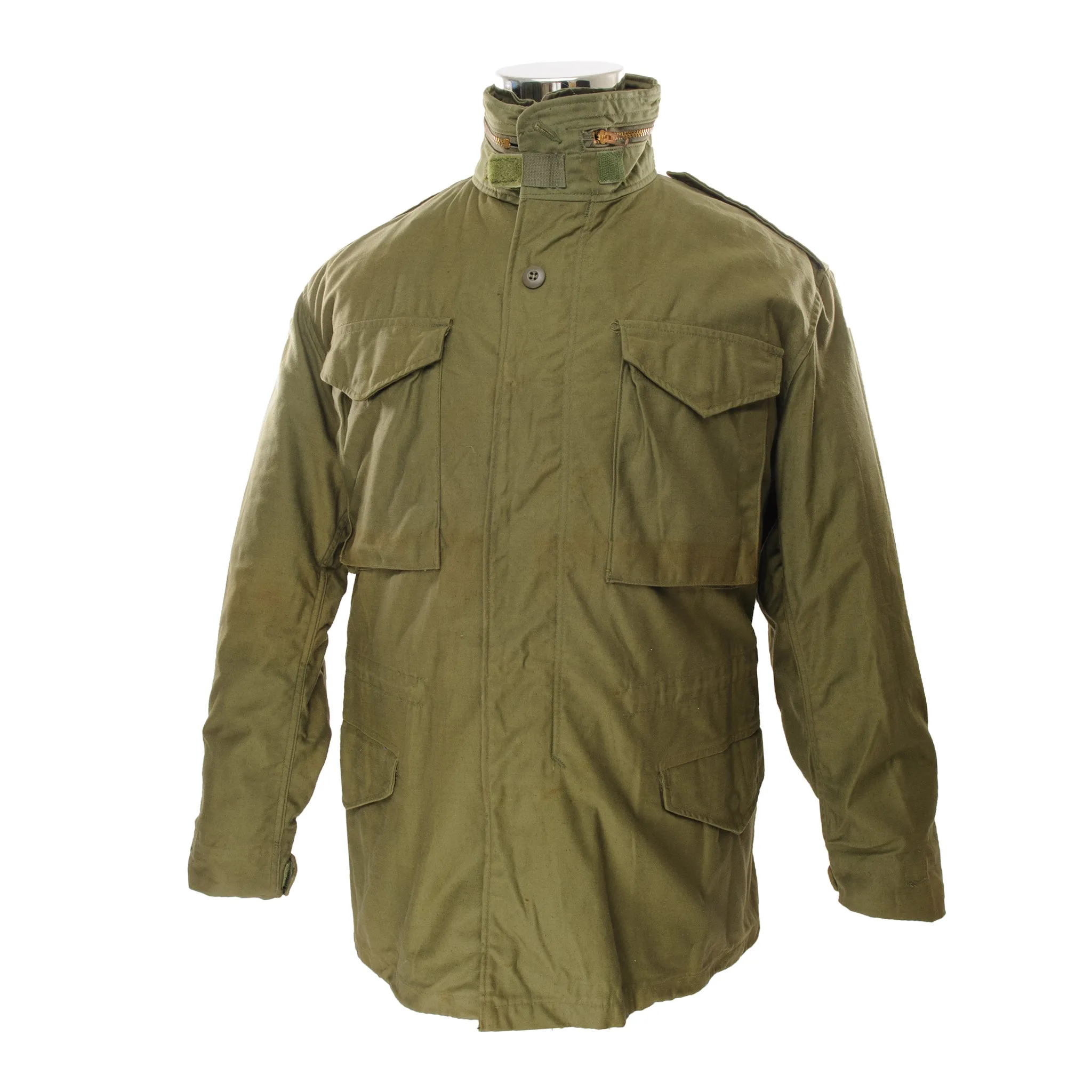 VINTAGE US ARMY M-1965 M65 FIELD JACKET 1981 SIZE SMALL REGULAR NOS DEADSTOCK