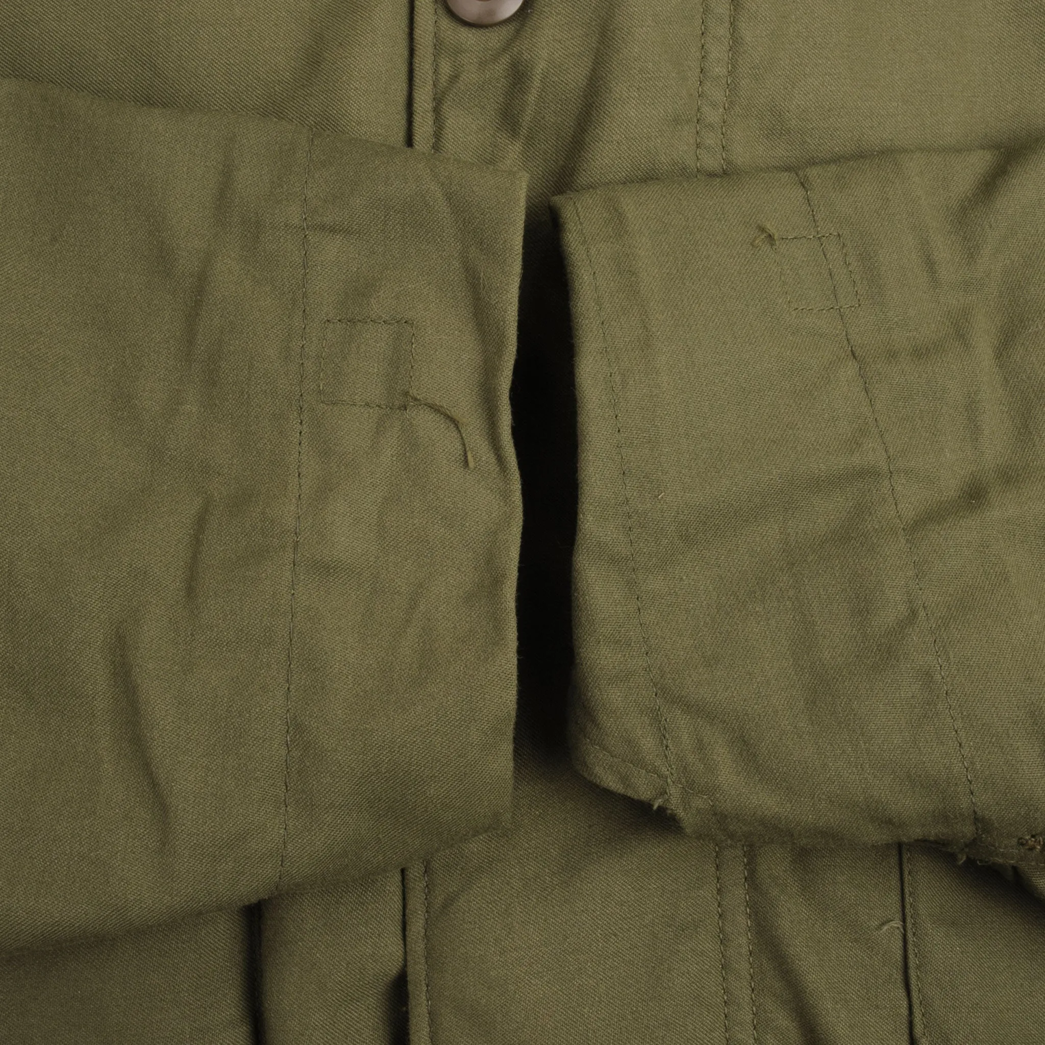 VINTAGE US ARMY M65 ALPHA IND FIELD JACKET 1970S VIETNAM WAR SIZE LARGE W LINER