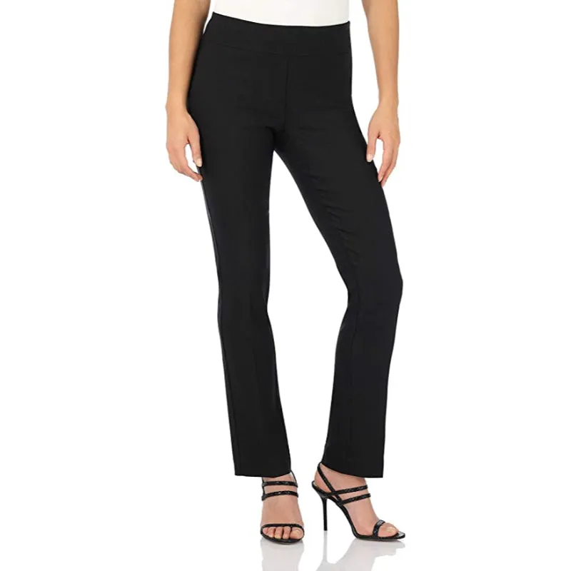Women Ease Into Comfort Straight Leg Pant With Tummy Control