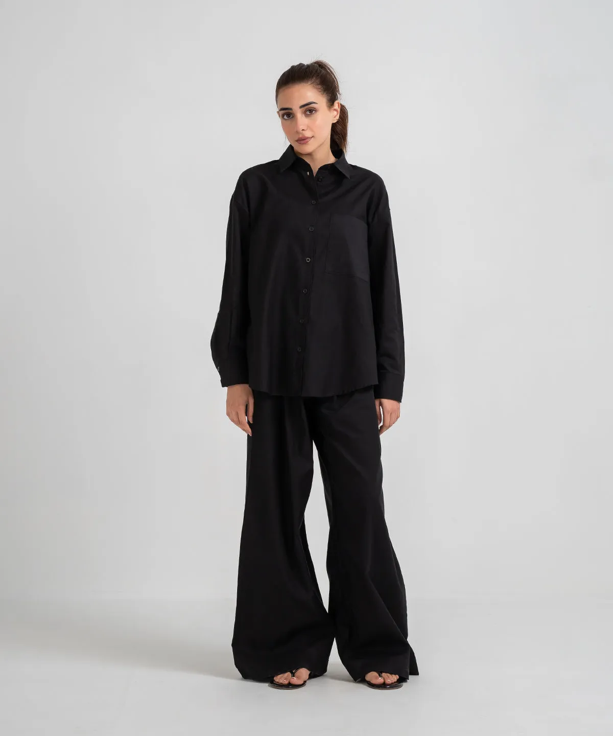Women's Twill Tailored Pants