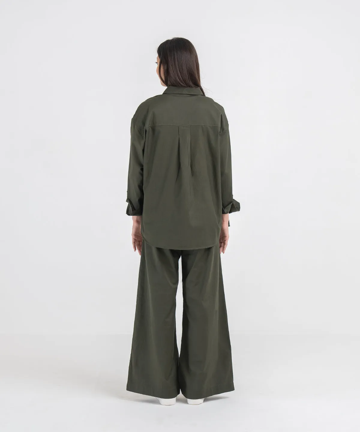 Women's Twill Tailored Pants